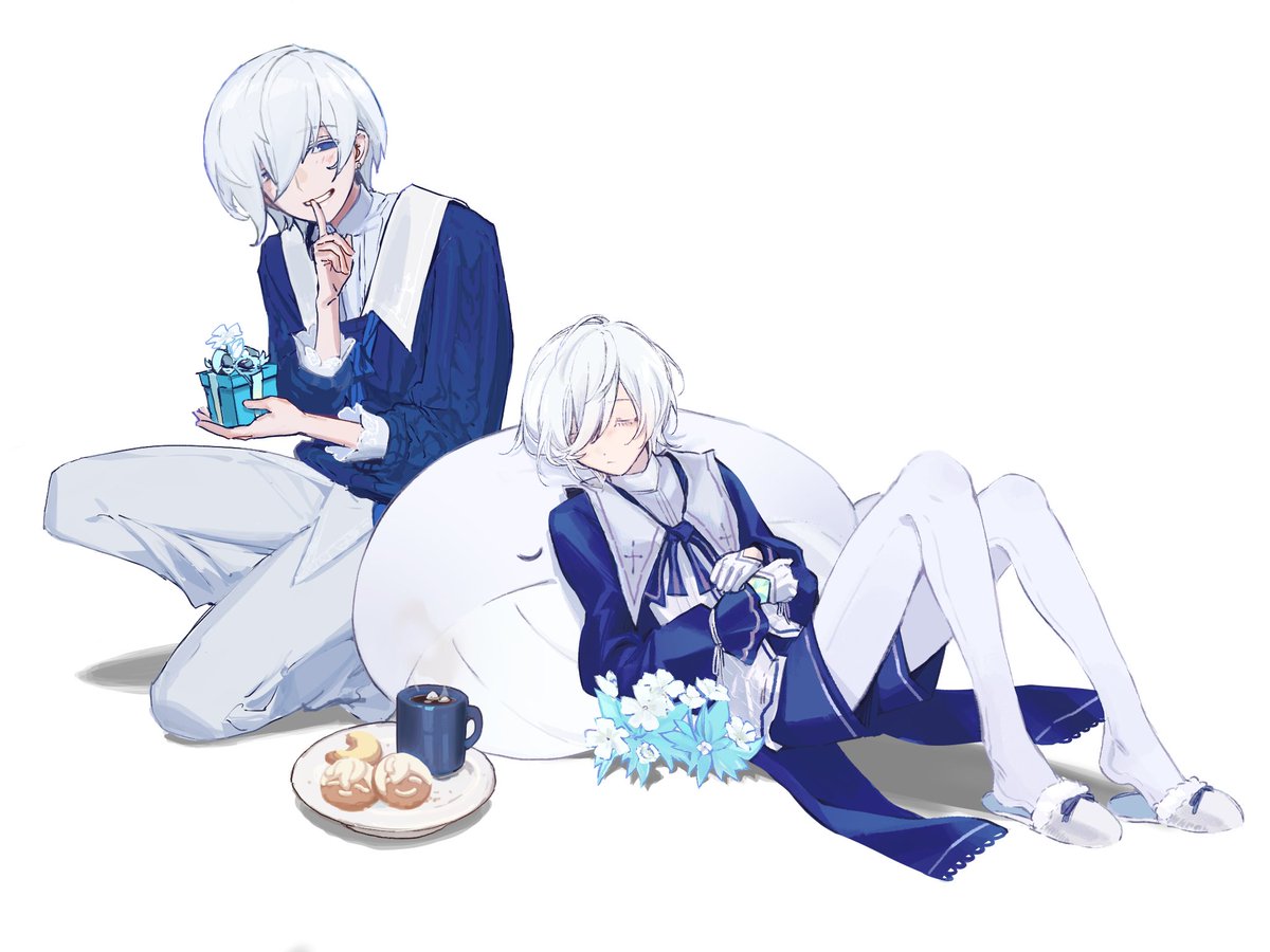 #엘소드_크리스마스합작

since the project was approved for early posting, here is my contribution to the elsword christmas collaboration! i drew nyx pieta and my beautiful @/suaviterra drew the harque.

thank you to the organizers and artists for their hard work as well! 💙