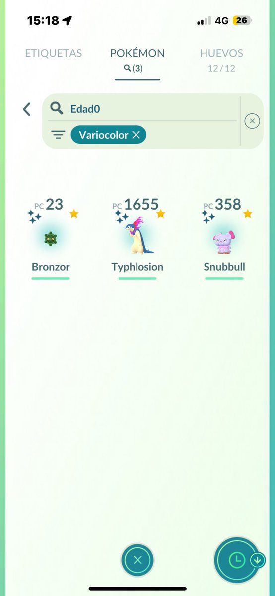 Cruz270391's tweet photo. Hoy nos fue muy bien con los #Shiny #Typhlosion #Hisui #Snubull #Bronzor #PokemonGo https://t.co/geBGT6sMjA