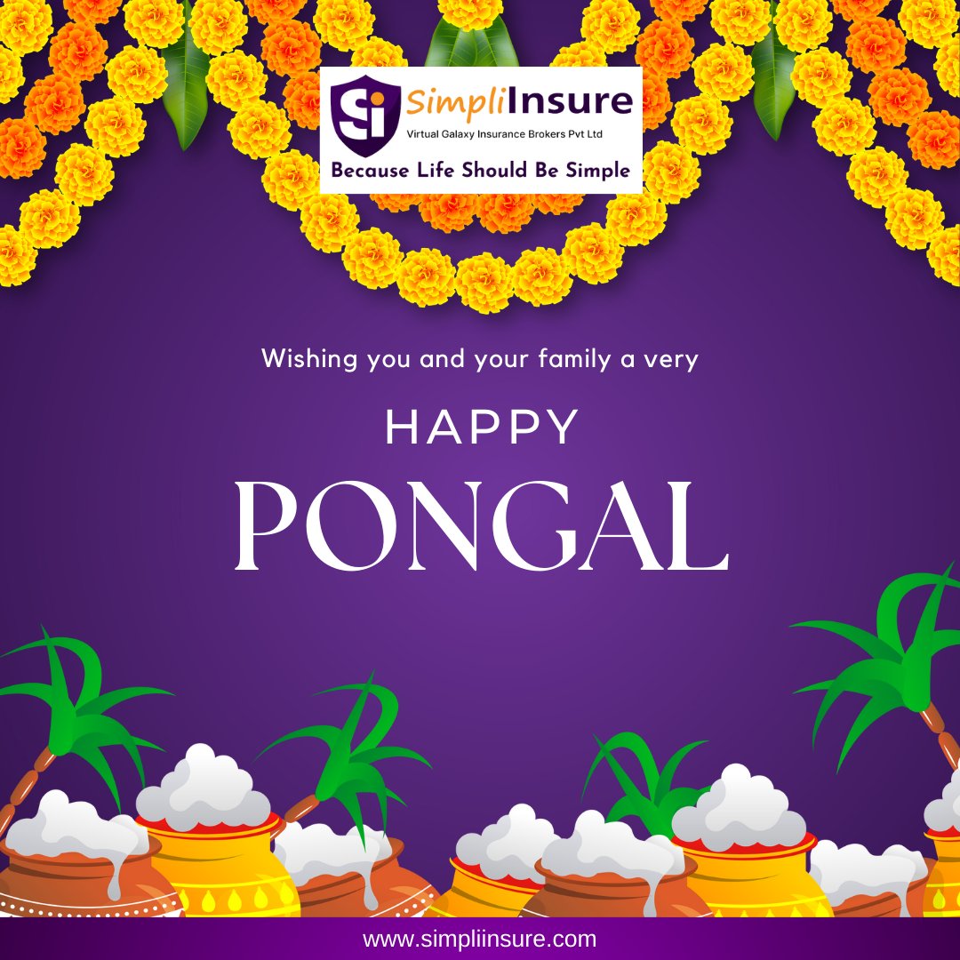 SimpliInsure's tweet photo. 🌾📷 Celebrating the warmth of tradition and the bounty of nature this Pongal! May the festival bring you moments of joy, togetherness, and endless blessings. Happy Pongal 2024! 📷📷  #FestiveJoy #TraditionAndHarvest #PongalWishes #SimpliInsure 📷📷 🌾🎊 https://t.co/8rtV1BnXyx
