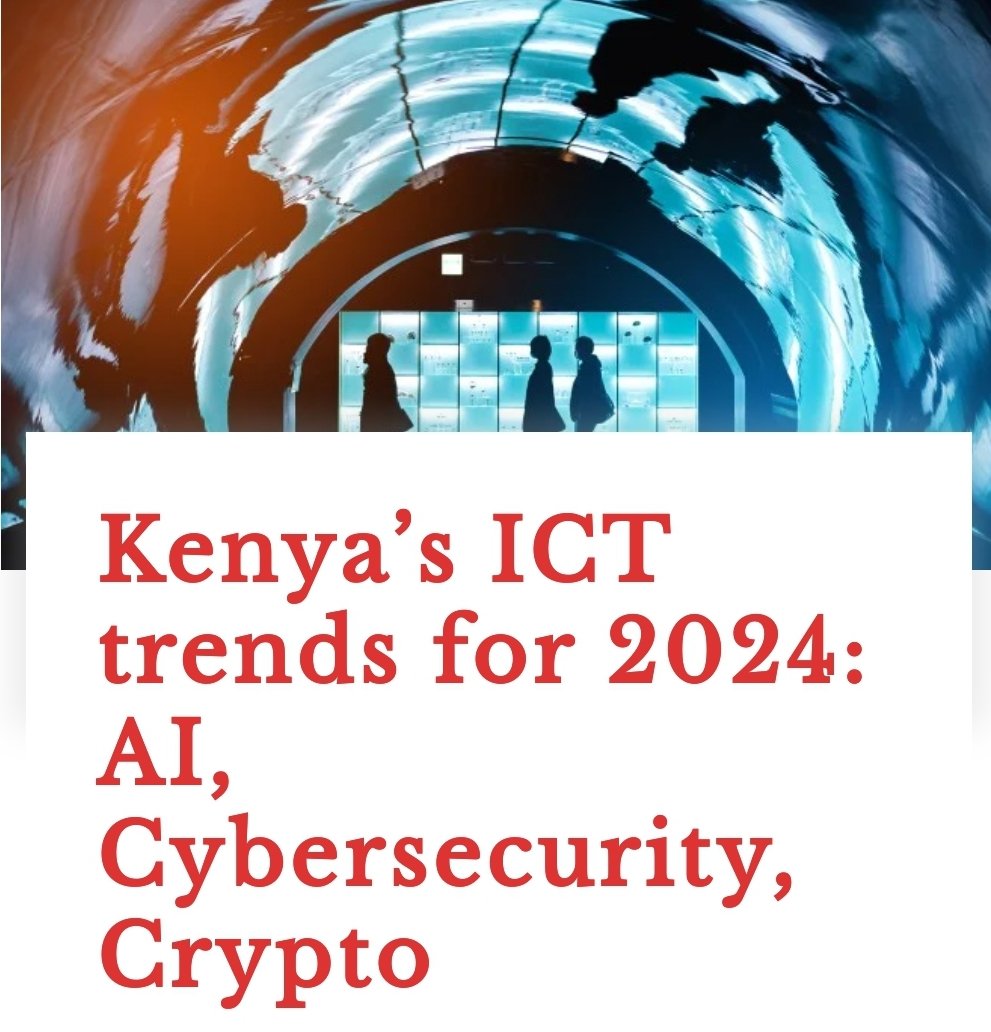 KICTANet's tweet photo. 🇰🇪 Kenya's ICT Trends 2024 🚀 As we dive into the future, AI takes center stage. From healthcare to agriculture, AI applications are set to streamline processes and enhance decision-making.
Blog by @JWalu 
🔗 Read here: https://t.co/8ochb21kue
@MoICTKenya

^NM https://t.co/4QSJEBwPw7
