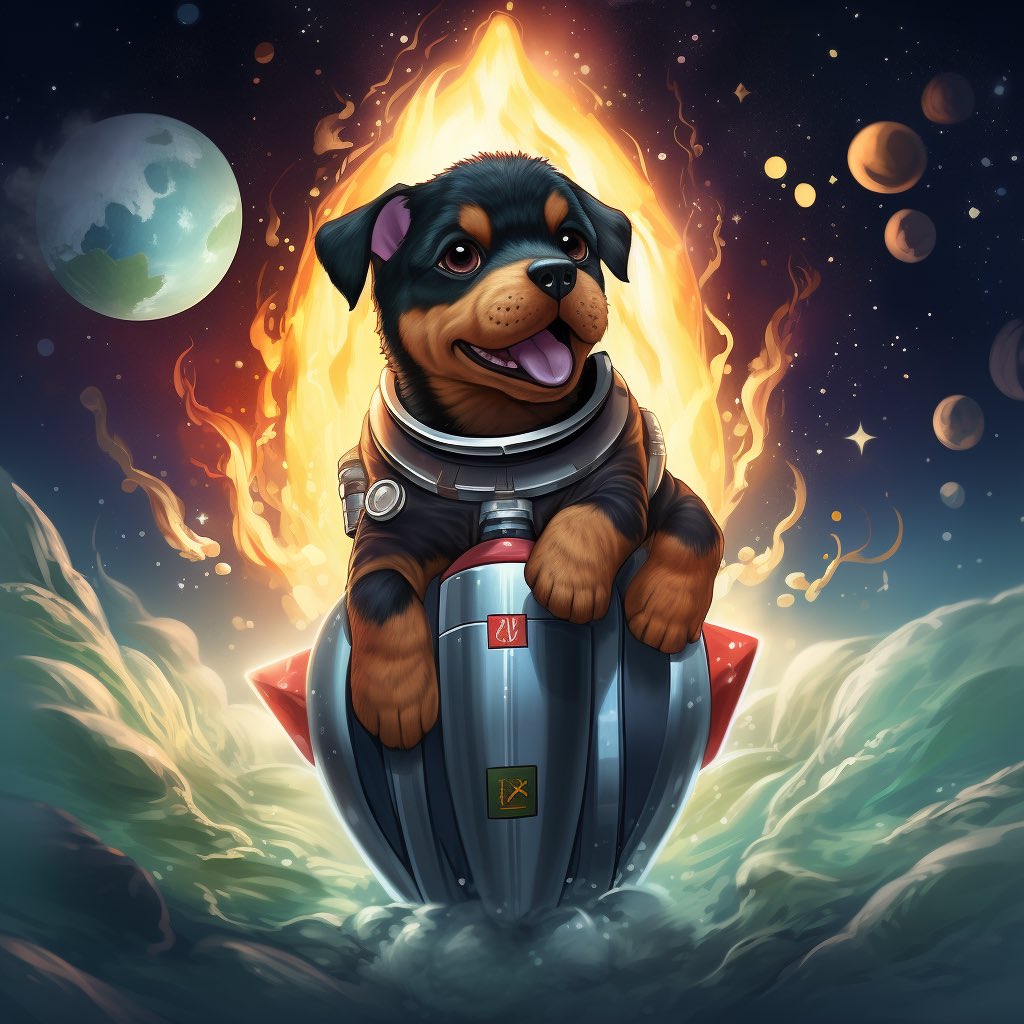 ROTTYCOIN's tweet photo. 🚀🐶 Embark on a crypto journey with @rottycoin! Our community is barking for joy as we fetch gains and spread excitement. Join the pack today! 🌟🌕💰 #RottyCoin #CryptoCommunity #GetRotty #BTC #ETH #Shib #Doge #Pepe #Bonk #MemeCoins #Crypto https://t.co/G9jtdcqZmt