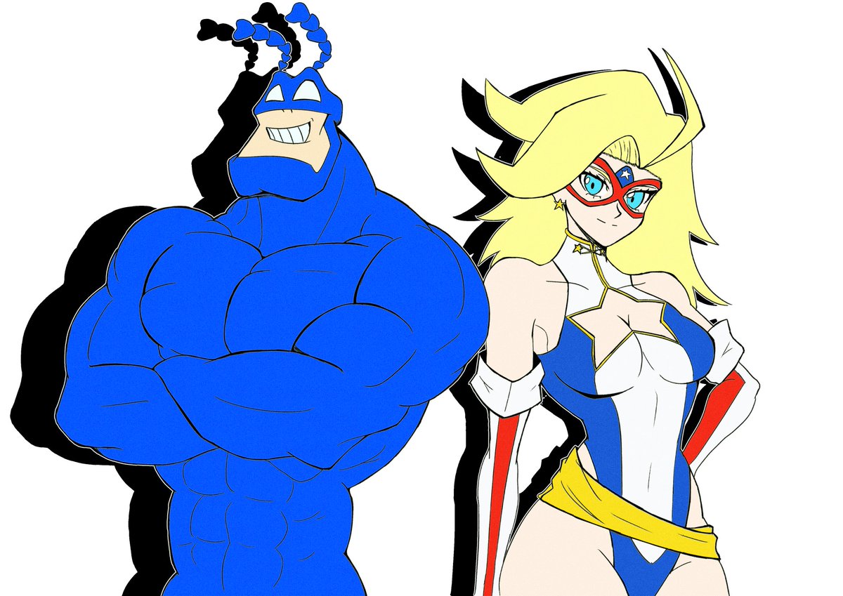 _Mach_8's tweet photo. Super Sunday
The crossover we're all waiting for. Kamen America and The Tick
Im sure there is a way to make fateful lightning and spoon work as a battlecry
#kamenamerica #benedlund #thetick #timothylim #markpellegrini https://t.co/0MqcLqXpKy