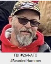 retiredtrnman's tweet photo. The #FBI has ID'd many who incited violence at the U.S. Capitol on January 6, but it still needs your help to bring others to justice. If the person in this photo looks familiar, submit a tip at https://t.co/LRUnRA40bG or 1-800-CALL-FBI, and mention photo #264-AFO. #DemVoice1 https://t.co/KwgYmf9Whc