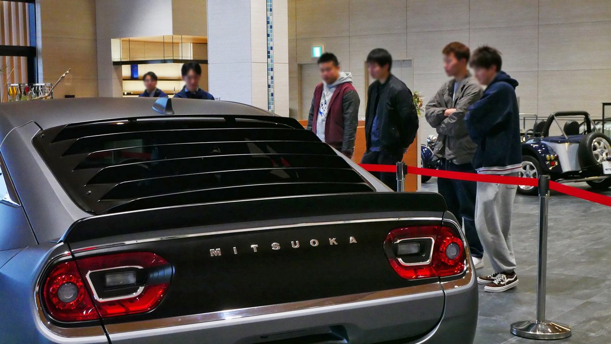 mitsuokamotorjp's tweet photo. M55 CONCEPTの特別展示が富山ショールームで始まりました。 #ミツオカ #m55concept https://t.co/wGTU0q9xHE