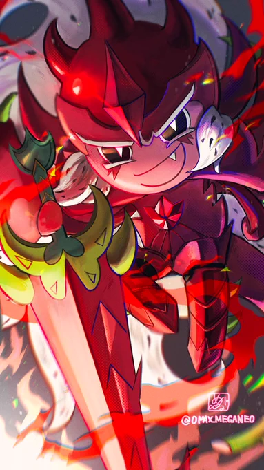 ドラゴンフルーツ龍クッキー // Pitaya Dragon Cookie#쿠키런 #cookierun #cookierunfanart 