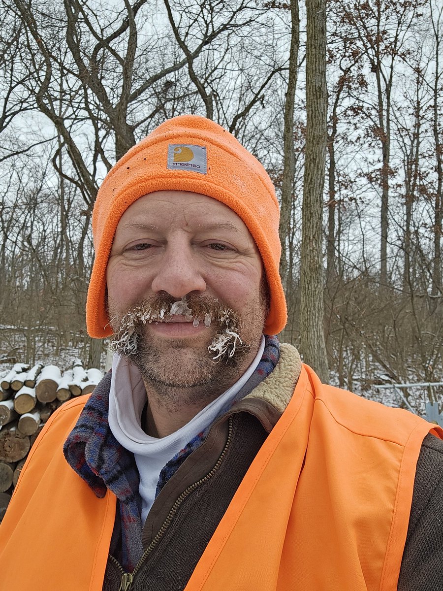 Twas a bit cold hunting today.