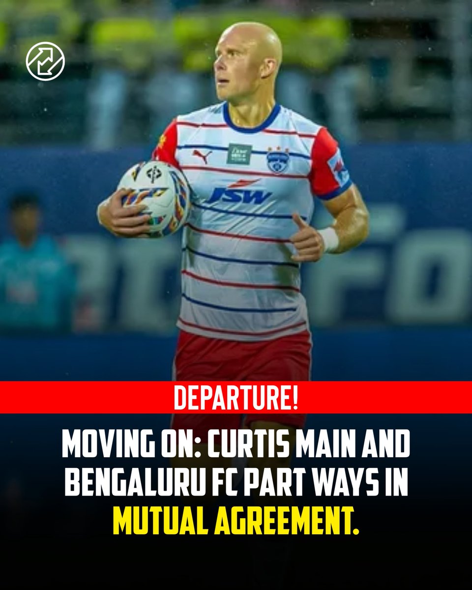 TransfersZoneHQ's tweet photo. ๐ต Breaking News: Bengaluru FC and Curtis Main bid a cordial farewell, parting ways in mutual agreement. Best wishes to Curtis on his next football journey! โฝ๐ #CurtisMain #BFC #BengaluruFC #Isl10 #IndianFootball https://t.co/eVBTSoWLGt