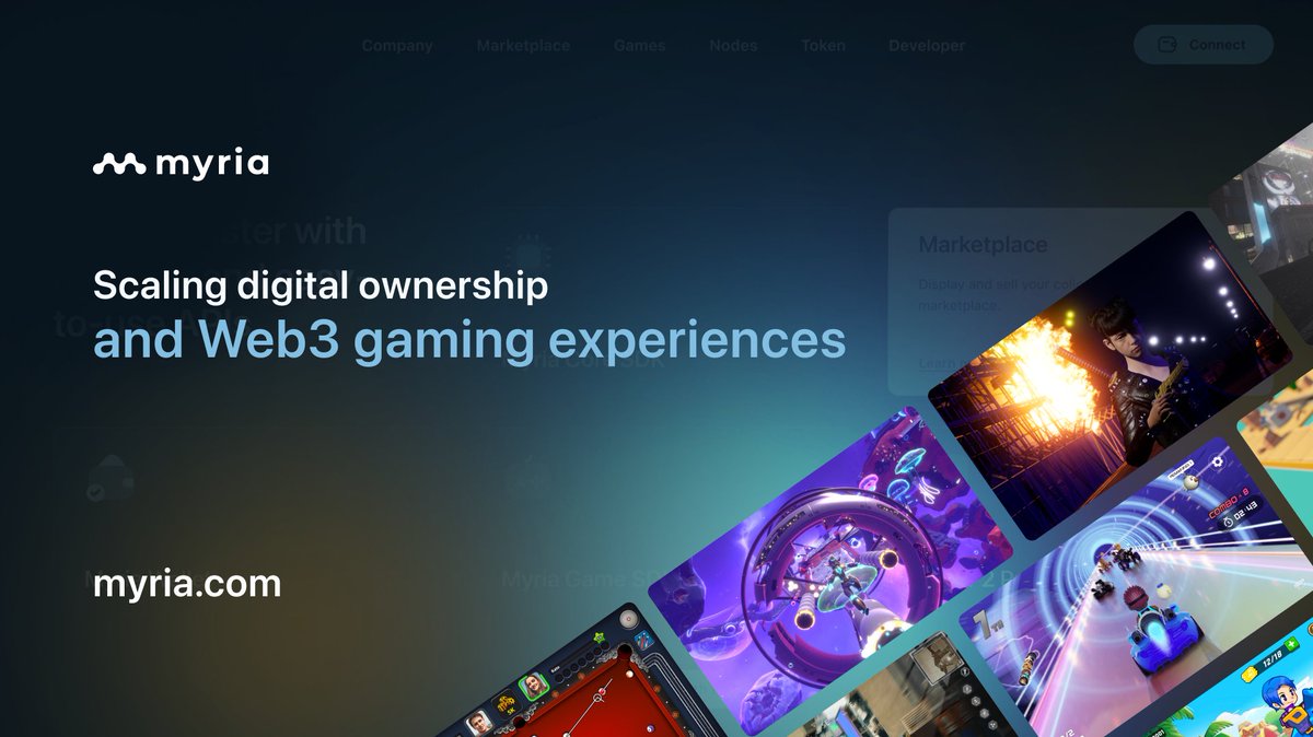 Time for the reveal! 🚀 Our new website is just the preview of our commitment to revolutionize digital ownership and blockchain gaming experiences. 🎮 Unveiling the Web3 Gaming extravaganza: Our ecosystem is always growing as more developers begin to build on the Myria L2. You…