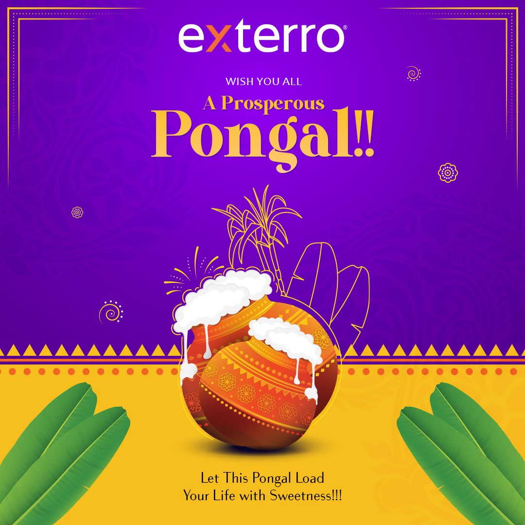 Exterro_India's tweet photo. Wishing you all abundance of good luck and prosperity on this auspicious occasion of Pongal🙌🏻🤩🥳🥳

#pongal #pongal2024 #thaipongal #exterropongal #exterroindia #exterro #happyemployees #pongalcelebration #jan2024 https://t.co/WtnG9dEaUa