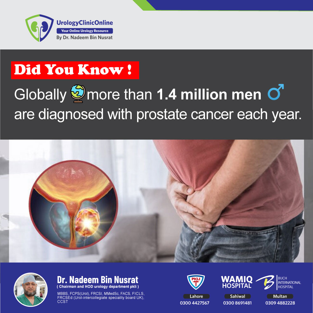 According to recent statistics, approximately 𝟏.𝟒 𝐦𝐢𝐥𝐥𝐢𝐨𝐧 𝐦𝐞𝐧 receive a prostate cancer diagnosis annually. This highlights the importance of awareness, early detection, and support for those facing this challenge