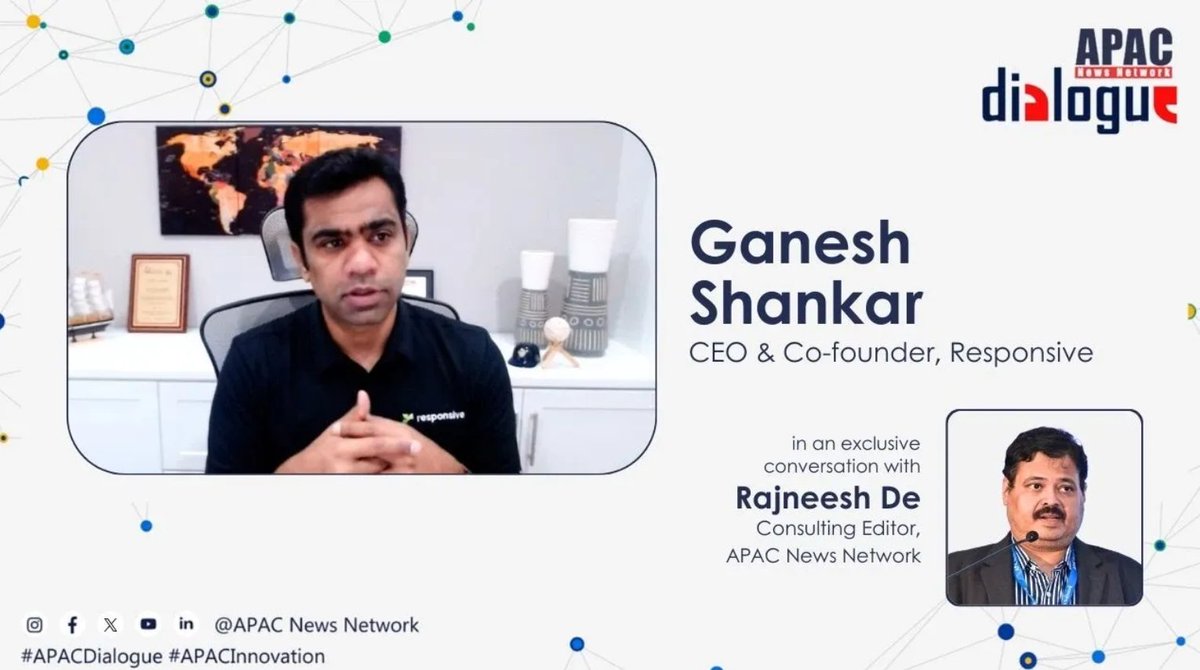 Apacnewsnetwork's tweet image. “Responsive offers the industry first AI-enabled RFP software that enables collaboration without boundaries”

Also Read More - apacnewsnetwork.com/2024/01/respon…

#APACDialogue #RFP #rfpsoftware #responsive #software #collaboration #videointerview