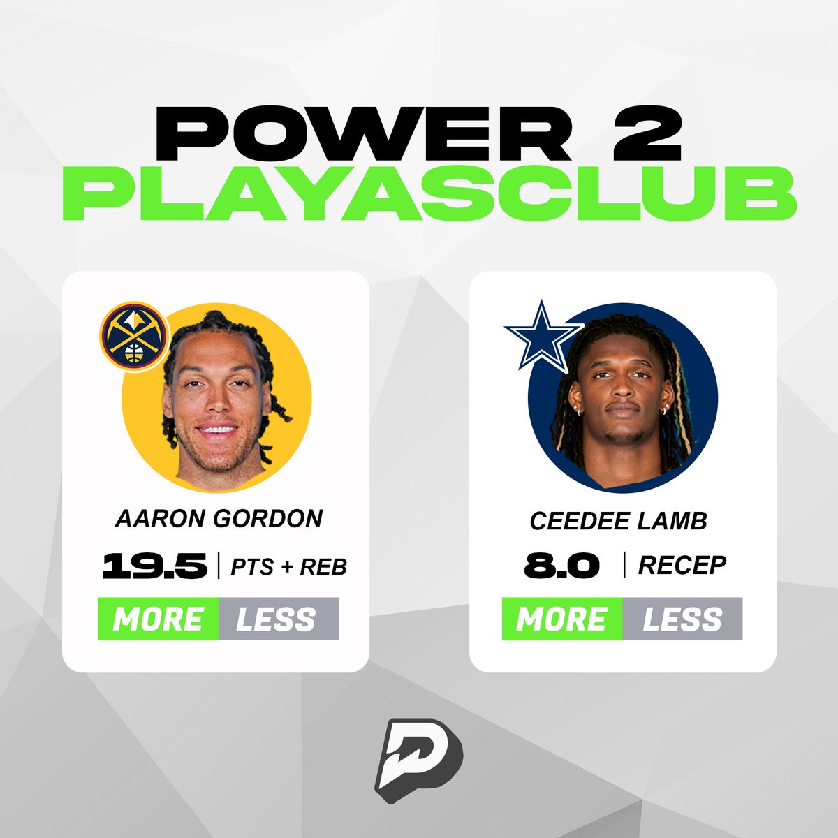 PlayasClubDfs's tweet photo. CASH THE PLAY OF THE DAY!๐ฅ๐ฅ๐ฅ๐ฅโ
โ
#GamblingCommunity #playasclub https://t.co/MPD7hfAVyX