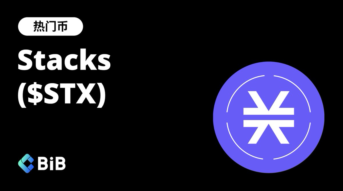 BiBChinese's tweet photo. 🔷 #BiB 热门币 - 什么是 $STX?
STX是去中心化计算平台 Blockstack 的加密货币。 Blockstack 是一个利用区块链技术作为第二层协议来扩展比特币功能的项目。 简单来说,就是比特币上的二层网络,期待未来BTC L2的发展!
来BiB交易 $STX 吧:https://t.co/GhbPYzEt8s
#BiBExchange #BiBToken https://t.co/2ofRkCZadP