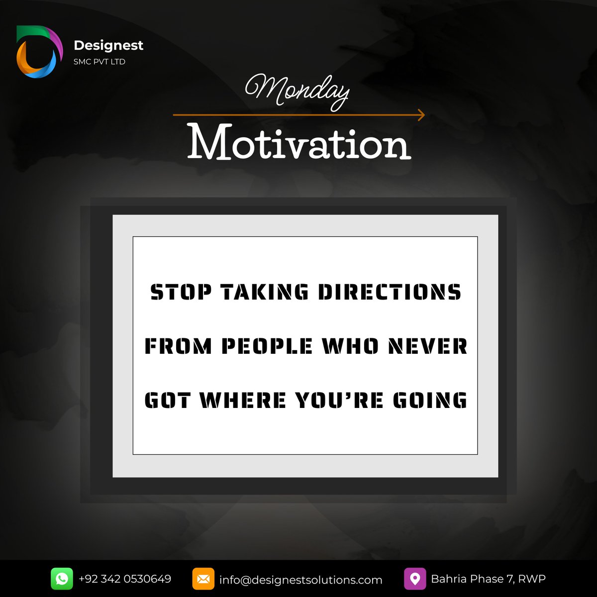 DesignestL's tweet photo. Embrace the new week with enthusiasm and purpose. Each Monday is a canvas to paint your goals and dreams into reality
#StartStrong #GoalSetter #MotivationNation #ChaseYourDreams #MondayMindset #InspirationalQuotes https://t.co/Brd2i85YUr