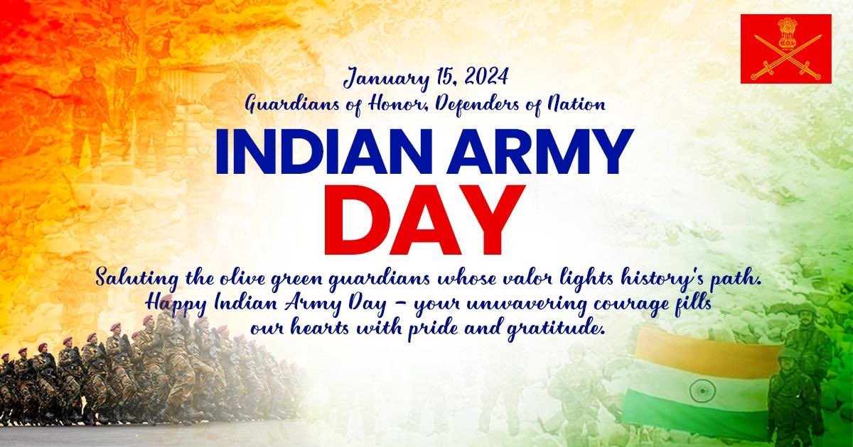 insan_honey's tweet photo. Honouring the fearless protectors of our borders, who with resilience, discipline, and sacrifices, embody the true spirit of patriotism. Saluting the real heroes, the Indian Army personnel, who are the source of pride for every Indian.
Happy Indian #ArmyDay!🇮🇳  #MondayMotivation https://t.co/LyjfQQauy1