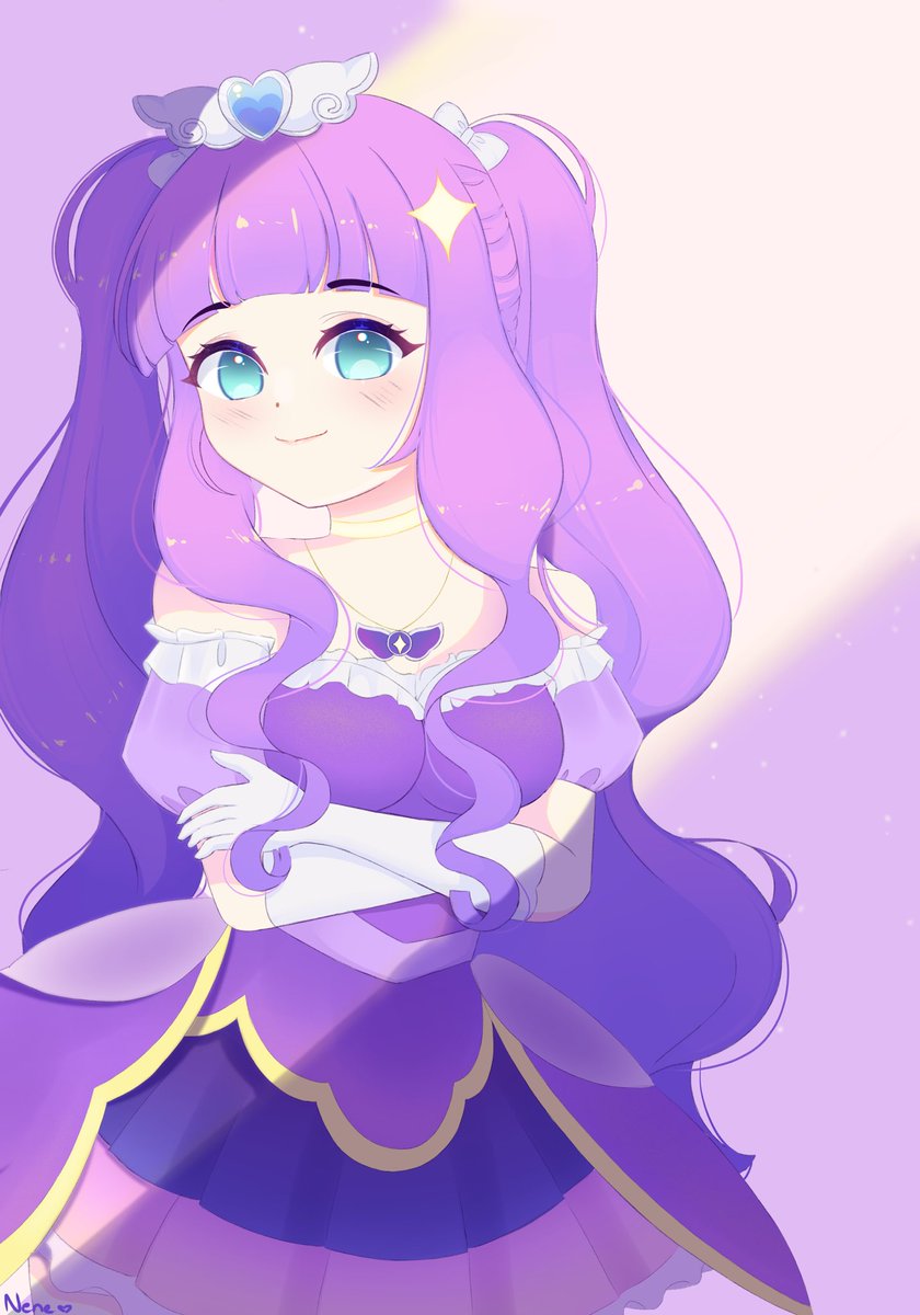 neneymii's tweet photo. 💫💜
︵‿︵‿୨♡୧‿︵‿︵
#digitalart #prettycure #ellee https://t.co/HgSRa7QcLk