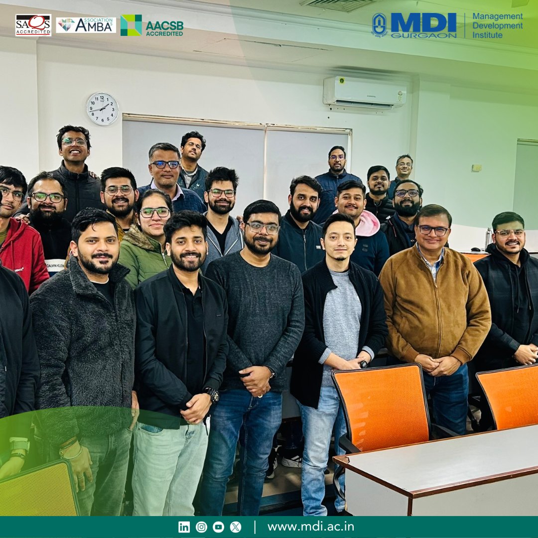 mdinmp's tweet photo. Had an amazing knowledge session with industry titan, Mr. Sanjay Lakhotia, Co-Founder &amp; CEO at Noble House Consulting Pte. &amp; Founder of Aamoksh One Eighty Hospitality Private Limited, at @mdigurgaon  @mdinmp #EMBAInspirationSeries #LeadershipExcellence #FutureExecutives https://t.co/aSS911Kqgw