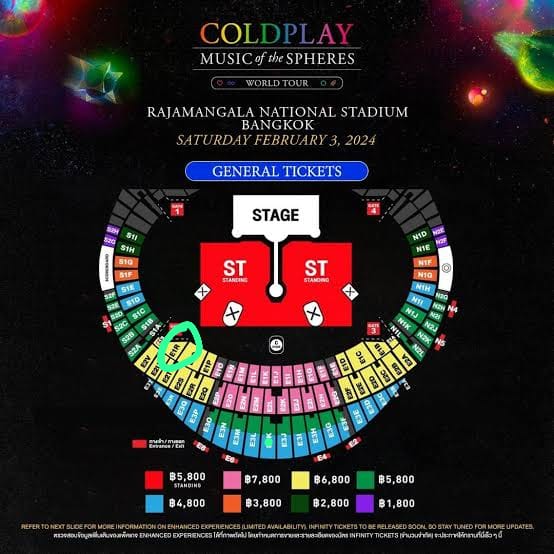 cindyveraa's tweet photo. WTS - Ticket Coldplay Bangkok. Date: 4 February 2024. 2 Tickets. Punya sendiri, duduk di zona E1R. Prefer COD di Jakarta atau Depok. Colek aja di DM info lebih detail. No tipu2. Thanks!
#coldplaybkk https://t.co/8FRxUp2V46