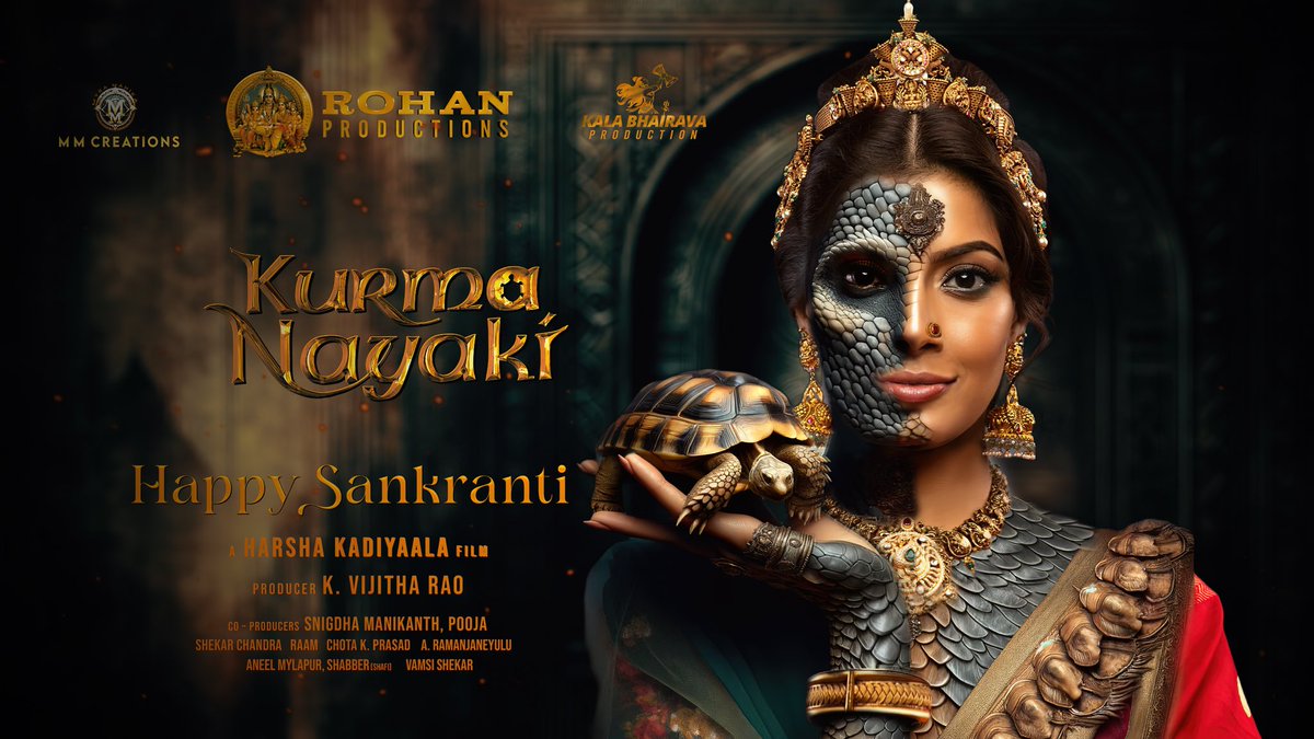 Really excited for this one..
The Other Face of #KurmaNayaki, here's the motion poster🔥🐢

-youtu.be/BvaDqTWA-Tg

#HappySankranti 🌾

Directed by @har_vardhan8887

#KVijithaRao @LoukyaPoojitha @rohanprods @mmcreationsoffl #KalaBhairavaProduction @ChotaKPrasad @RaamDop…