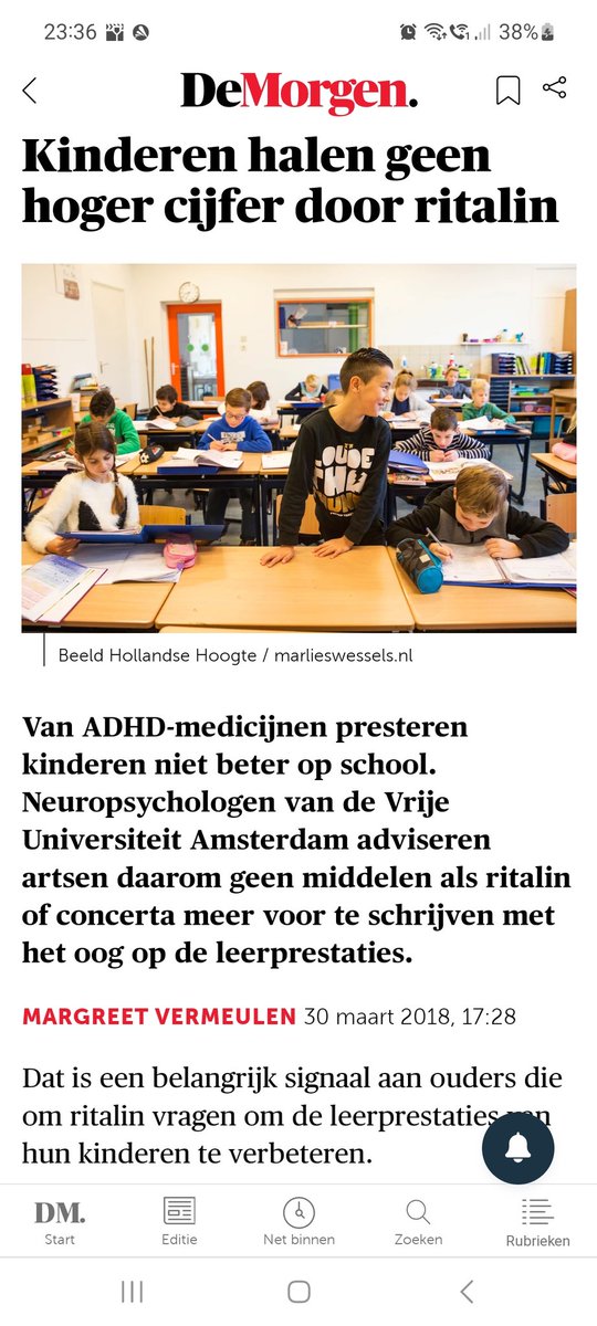 Ritalin/rilatine is een harddrug, voorgeschreven aan miljoenen kinderen.