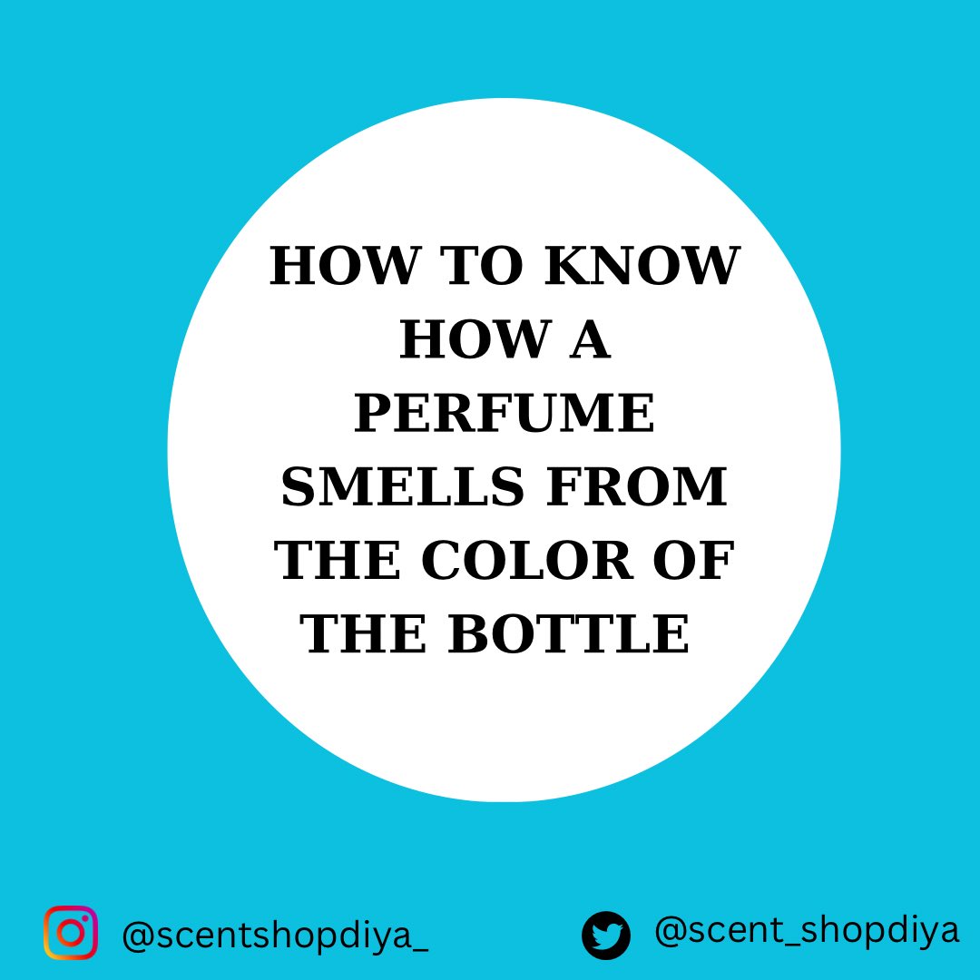 scent_shopdiya's tweet photo. Happy New week!

Perfume tip for the week

Have you ever bought a perfume because you like the bottle design and it ended up being the opposite of what you want?😑

Let’s just say you ignored the obvious info,because different color used in perfume bottles can guide you in https://t.co/edtxItT2W3