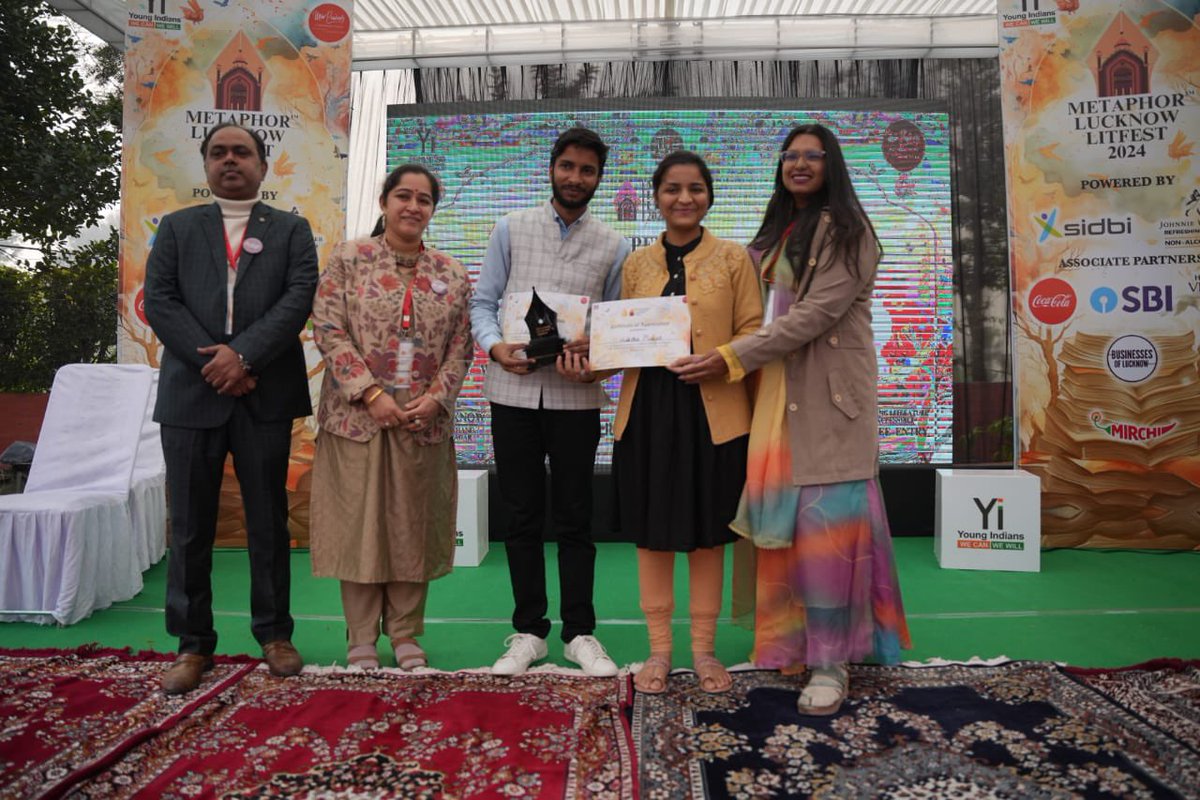 uptourismgov's tweet photo. Here, have a glimpse!🌟

#MetaphorLitFest #MetaphorLucknow #Metaphor #EventsInLucknow #Lucknow #LucknowCity #PeopleOfLucknow #Awadh #UPTourism #UttarPradesh

@MukeshMeshram @_InvestUP https://t.co/TEPfJTbql4
