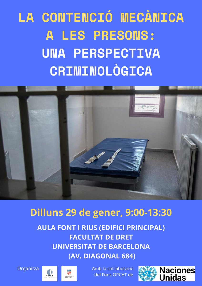Observatori del Sistema Penal i els Drets Humans tweet media