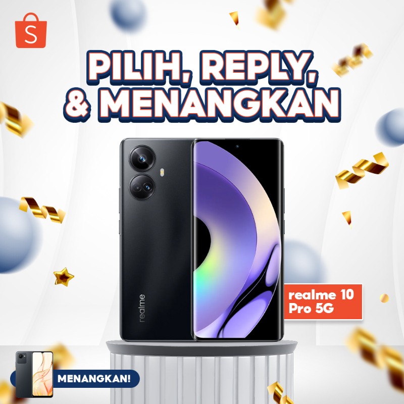 ShopeeID's tweet photo. ✨GIVEAWAY realme C30s ✨

Hari ini mimin mau GIVEAWAY realme C30s nih!
Caranya:

- FOLLOW @ShopeeID
- RT &amp; LIKE tweet ini
- Klik link di bawah ini
- REPLY alasan kenapa kamu mau mimin kirimin smartphone ini~

GOOD LUCK 🧡