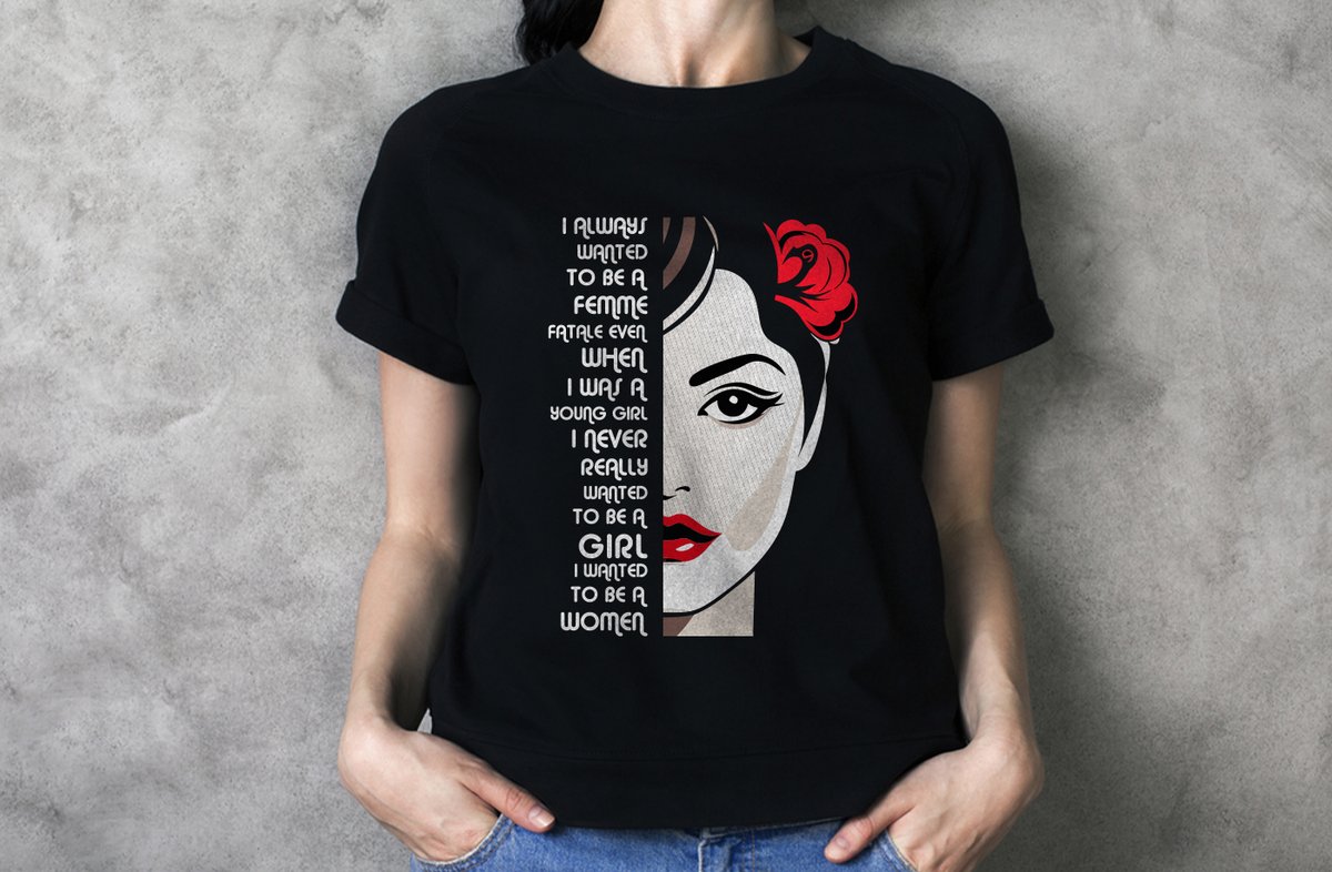 Women T-Shirt design with emotional quotes.
Click the link for more Design. rb.gy/y1j0lx
#tshirt #tshirtdesign #womentshirt #emotional #emotionalquotes #besttshirt #DiseaseX #Lions #Cowboys #AllGrit #apparel