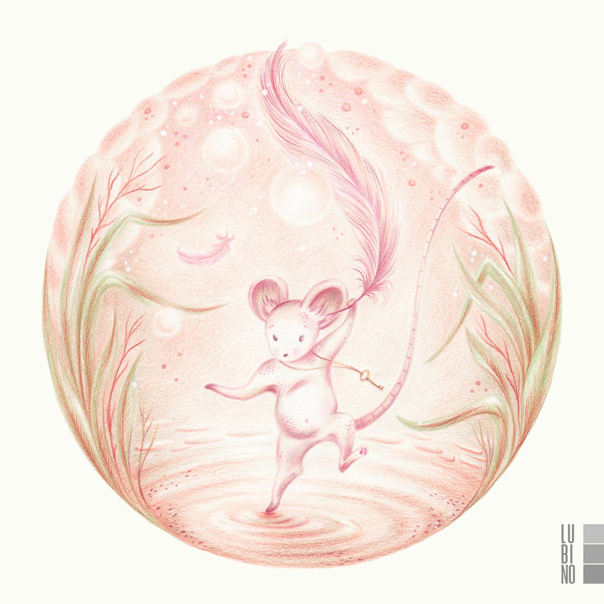 Lu_Bi_No's tweet photo. You're almost there, Mr Mouse! ๐ญ
#mouse #featherlight
#kidlit #kidlitart #illustration https://t.co/DBHSFgqe6p