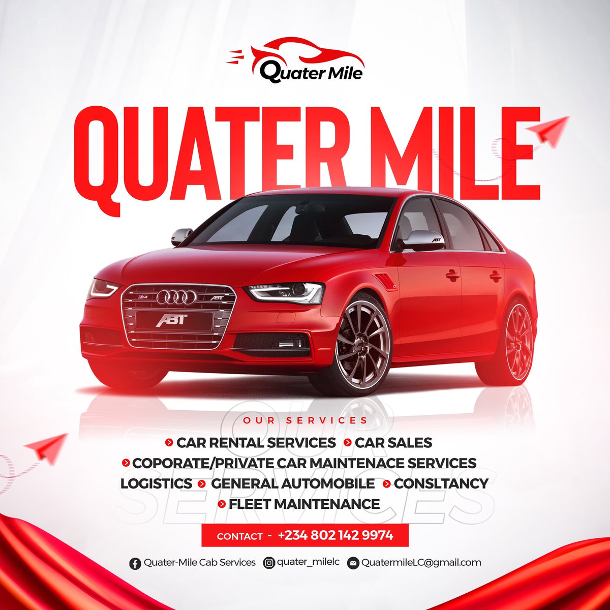 Your favorite Automobile plug. 

#Quatermilelc
#AkwaIbomTwitter