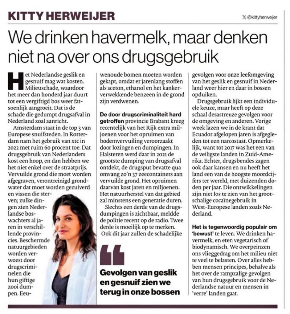 Wat <a href="/kittyherweijer/">Kitty Herweijer</a> zegt.