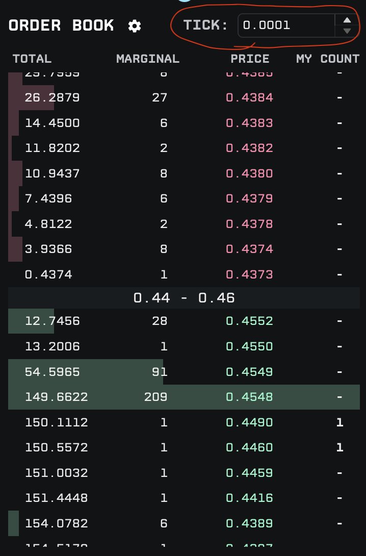 0xWelfare's tweet photo. ok no gatekeeping 

since solmaps are so tight, u really need to utilise the orderbook to pinpoint where u wanna list/bid. 

make sure to go into ur app settings and turn this off.

then when u look @ ur orderbook, also make sure tick is set to 0.0001 https://t.co/jGg3ZdTUMR