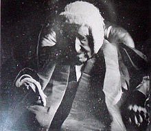 Post your favourite black &amp; white photo. 

Martin Routh, President of <a href="/magdalenoxford/">Magdalen College</a> for 63 years, taken shortly before his death aged 99 in 1854. The wig is preserved <a href="/MagdLibAndArch/">Magdalen Libraries & Archives</a>. One of the earliest born people (1755) to have been photographed.