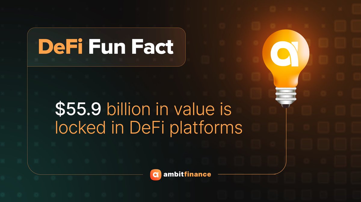 hyperdrivedefi's tweet photo. DeFi total value locked (TVL) has fluctuated over the last few years. At the height of crypto and web3 interest in November of 2021, TVL reached over $100 million. As of 14th Jan, 2024, there's $55.923 billion locked in DeFi.

Source: https://t.co/rSjb3oKFiQ https://t.co/eekArzPQHz