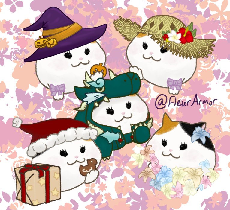 FleurArmor's tweet photo. Had fun making some more seasonal chat blockers. :) https://t.co/z6lnO8nL27