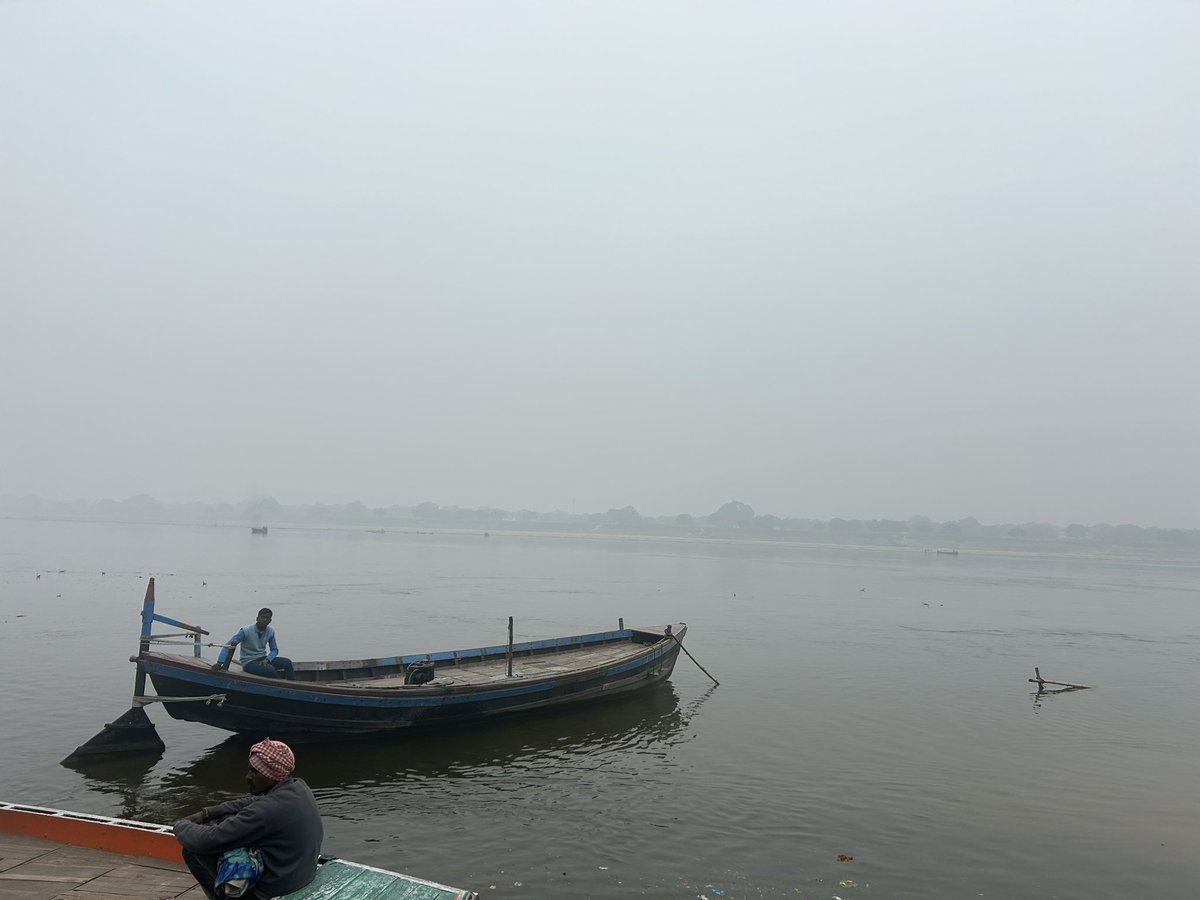 Ganga ji mei nahana aaj ke din Gajab thand 🥶 #MakaraSankranthi