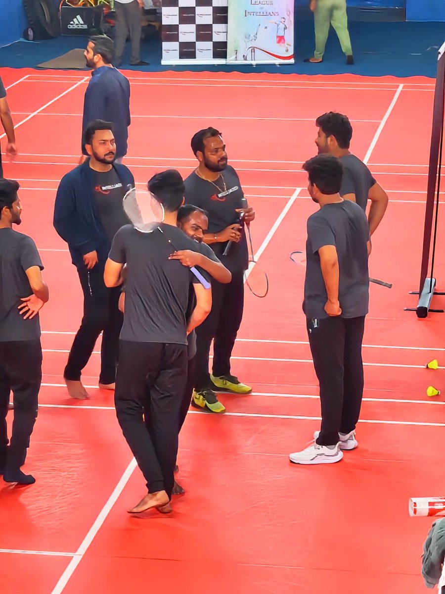 IntelliaTechPvt's tweet photo. We culminated the ‘Leagues of Intellians - 2nd Edition’ with a thrilling Badminton Tournament last weekend.

Congratulations to the team 𝗥𝗮𝘃𝗶 𝗚𝘂𝗽𝘁𝗮 and 𝗥𝗮𝗵𝗯𝗲𝗿 𝗛𝘂𝘀𝘀𝗮𝗶𝗻 for winning the tournament🏆

#badminton #sports #itandsoftware #workculture #intelliatech https://t.co/x2ssNZHe9r