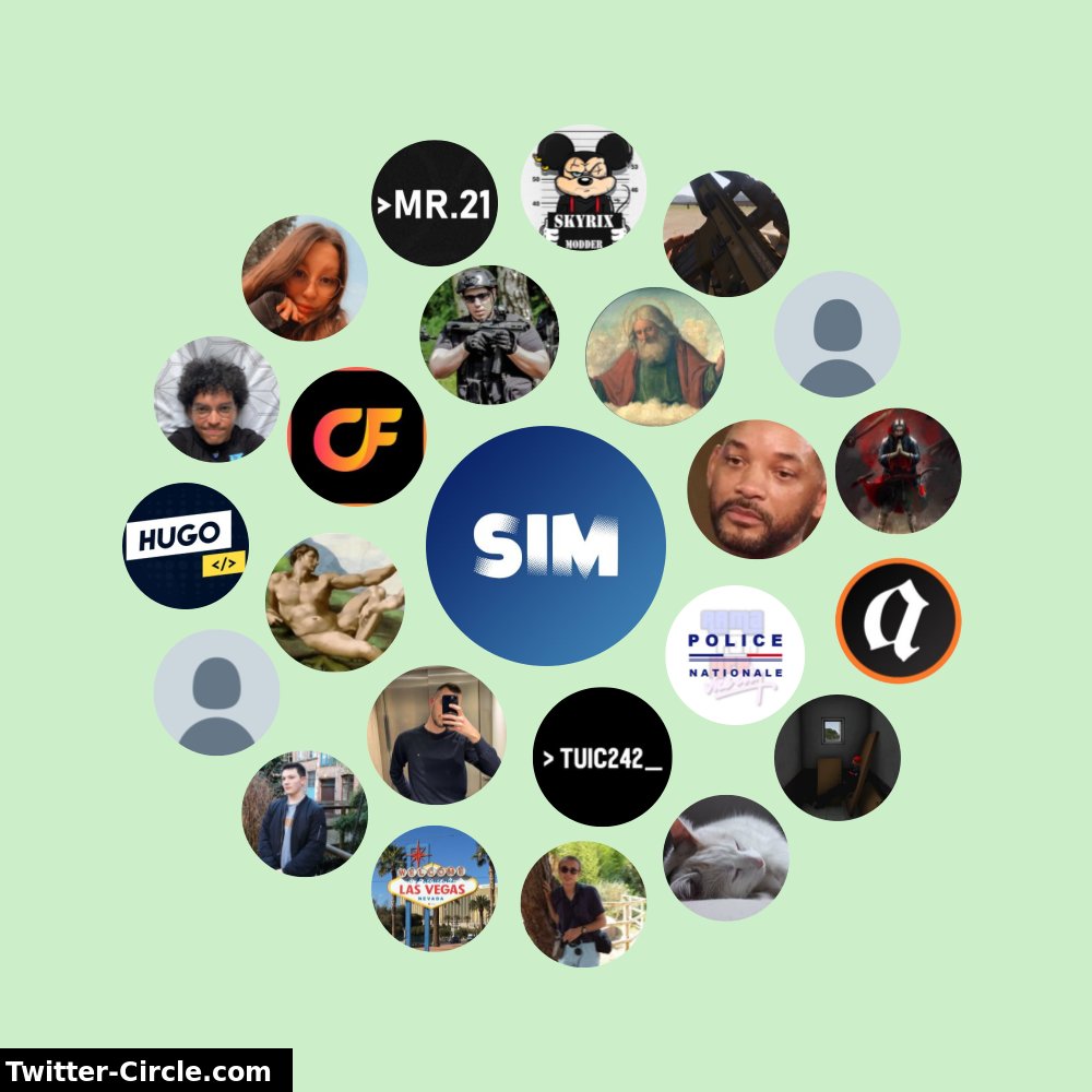 sim05_sim's tweet photo. Mon Cercle d'Interaction Twitter

➡️ https://t.co/VThxVlHcIM https://t.co/VDnMZUx2oG