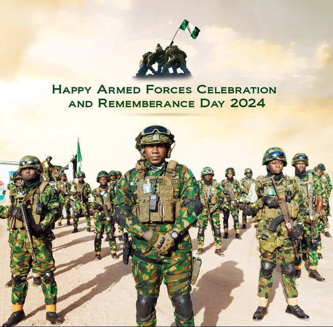 whitenigerian's tweet photo. Thank a Soldier Today 🇳🇬

#ArmedForcesRemembranceDay2024 https://t.co/nEDiXfz2yT