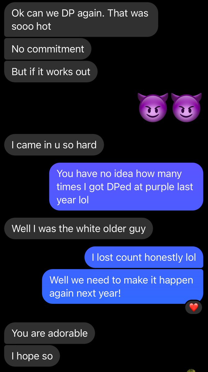 I feel like I’ve reached the epitome of bottoming when we had this conversation and I totally don’t remember when or where he DPed me with who 💀