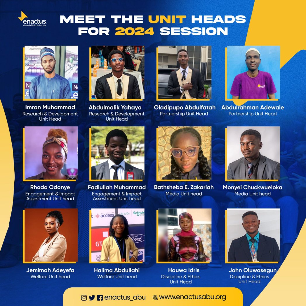 Enactus Ahmadu Bello University, Zaria tweet media