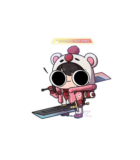 Buster sword mfers when you blink in their general direction #ApexLegends 