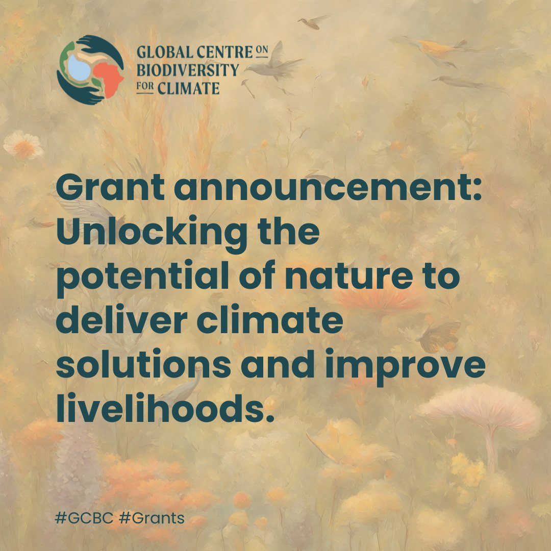 📣 Exciting News! The GCBC announces its first round of research grants, in collaboration with scientists, academics, and research institutions. 🌍 Learn more here: bit.ly/3HlvICS @DefraGovUK @KewScience #GCBC #researchgrants #biodiversity
