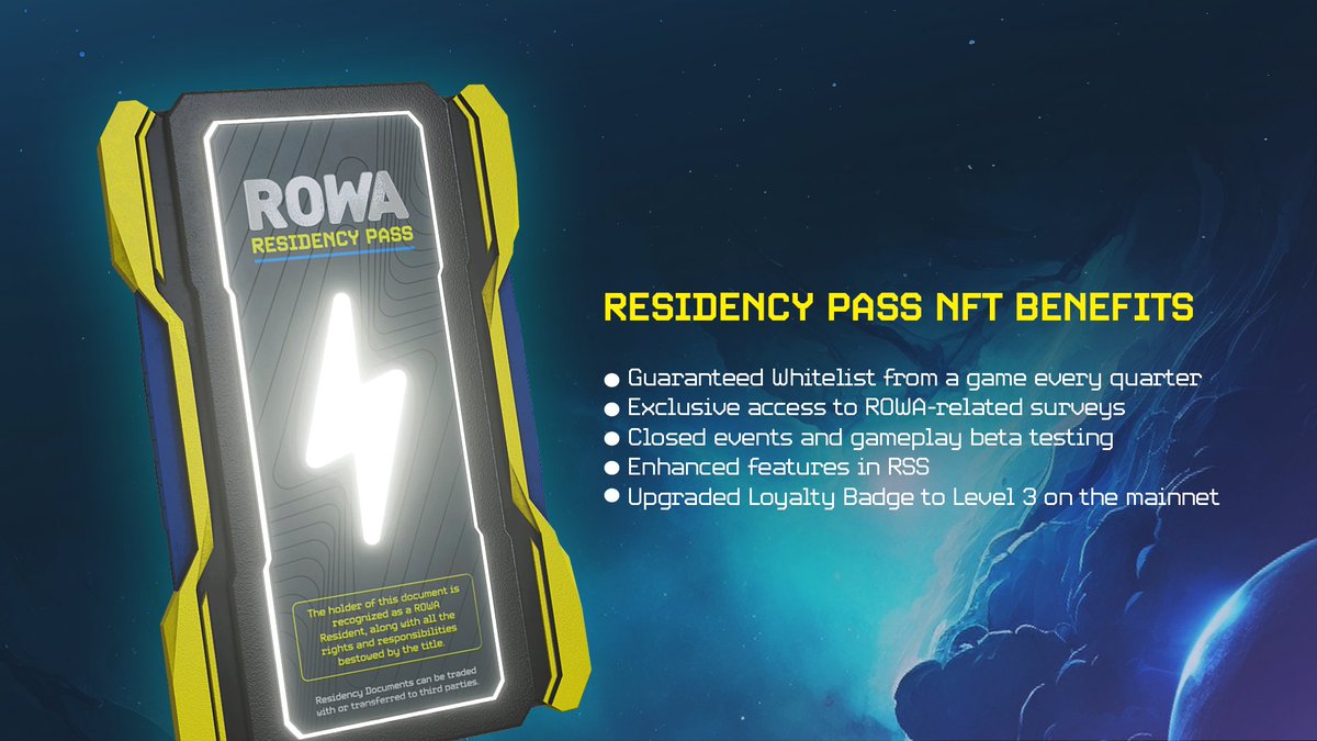 RowaGames's tweet photo. Become a part of the vibrant ROWA community! Start your journey on our Discord, get your ROWANIAN role, and unlock exclusive roles and NFTs benefits as you progress. Your commitment to ROWA is recognized and rewarded at every stage! ⚡️ https://t.co/bJf1Tu6DLQ