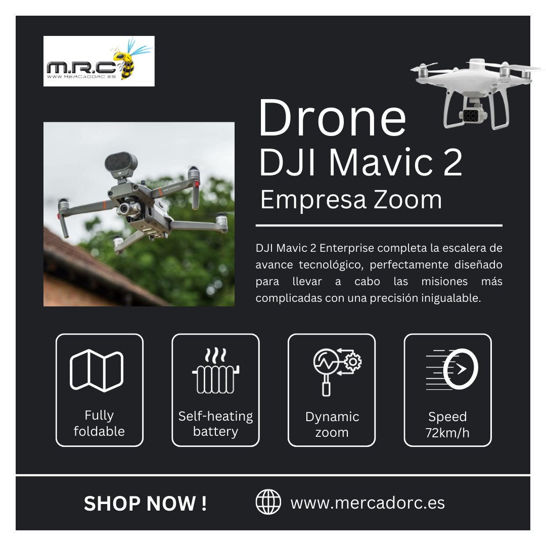 Mercado_RC's tweet photo. "Alzando el vuelo con el DJI Mavic 2: donde la tecnología se encuentra con el cielo. 🚁✨

#skyhighadventures #dji #mavic2magic #djimavic #distributordrone #djimavicpro #mercado https://t.co/1bR0OP12Jl