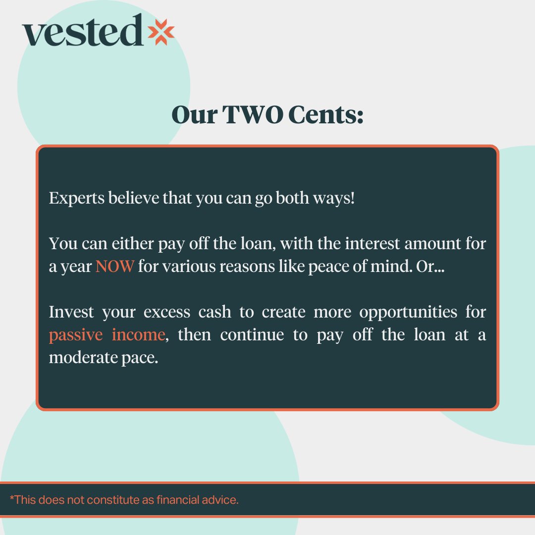 Vestedng's tweet photo. Knowing when to use and not to use debt is one of the vital principles of wealth creation.
Considering the situation and context helps in making these types of decisions.
Did you find this helpful?

#vestedng #financialtips #debtmanagement #saving #investing #financialwellbeing https://t.co/EE6n44hPca