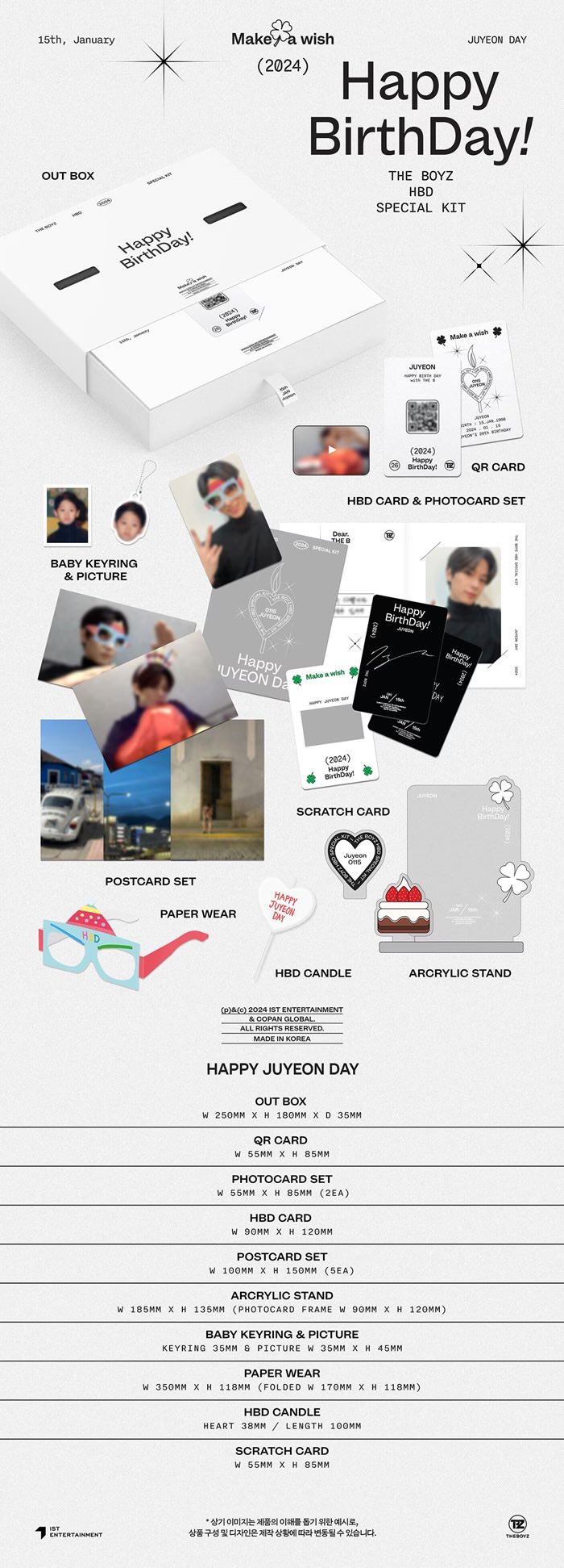 2024 ジュヨン スペシャルキット 誕生日 - K-POP・アジア 2024 ジュヨン スペシャルキット 誕生日 - K-POP・アジア