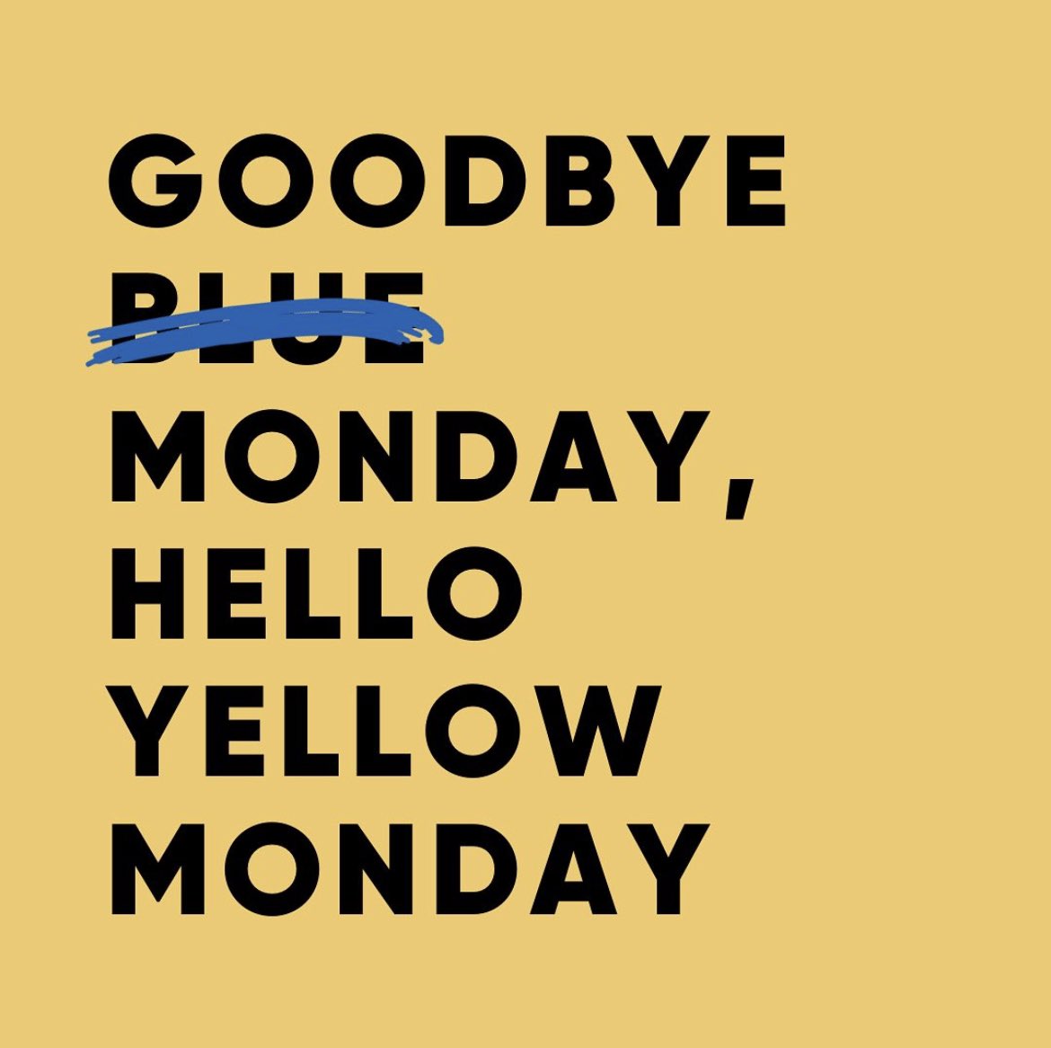#YellowMonday is here! 👋💛 Today is ‘Blue Monday’, traditionally the most depressing day of the year - so we’re here to rid the day of January blues, with lots of free activities, mindfulness + feel good fun. Take a look → liverpoolbidcompany.com/yellow-monday/