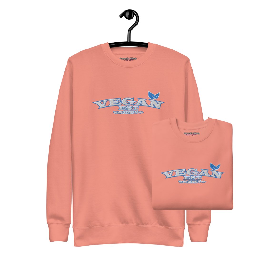 Are you proud to be vegan? Well we got you covered with the most unique statement piece of clothing you will ever own! Wear your vegan pride with the year you went vegan in a choice of 7 stunning colorways! Day one discounts for those signed up to our email list! #Veganuary2024